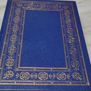 Blue and Gold Decorative Book